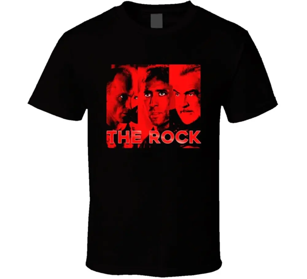 

The Rock Alcatraz Nicolas Cage Sean Connery Movie T Shirt