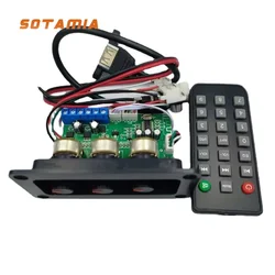 SOTAMIA Bluetooth 5.0 Power Amplifier Audio Board 2x20W DIY Sound Speaker Amplificador Home Theater Hifi Stereo Amplifier Board