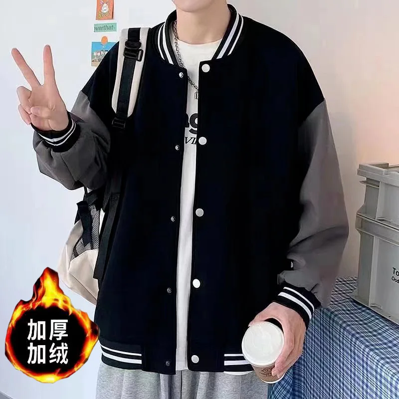 

Мужская куртка Ruffian Handsome в стиле High Street, модный бренд, гонконгский стиль, японский стиль Харадзюку, корейская версия, трендовая куртка