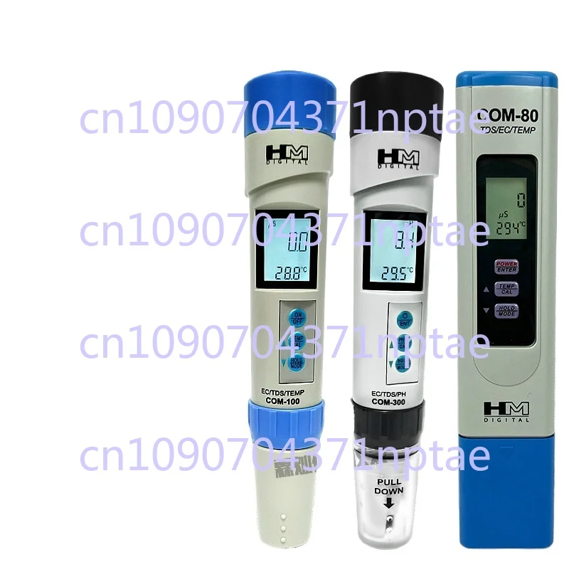 Water quality test pen Conductivity meter PH value/EC/TDS/temperature test pen