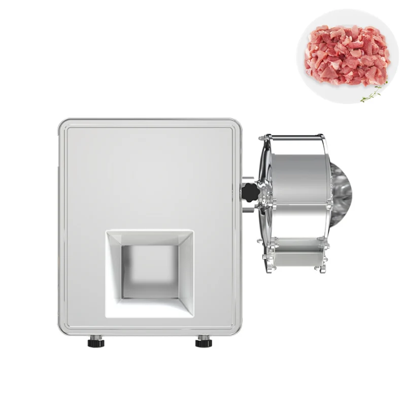 New 850W Commercial  Meat Cutter Pure Copper Motor Meat Slicer Automatic Vegetable Cutter Chicken Shredding And Slicing