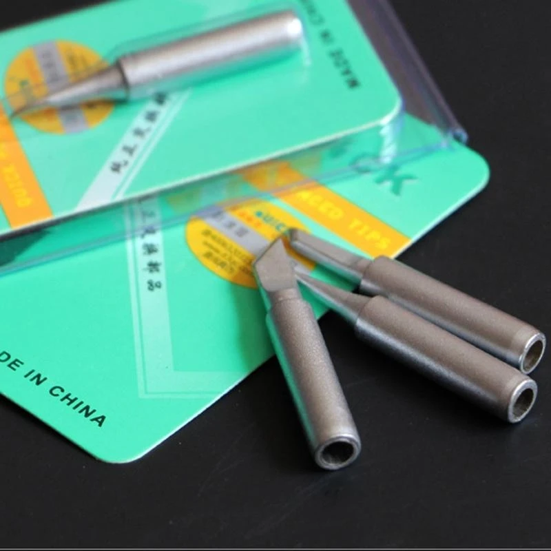 Multipurpose Copper Cores Soldering Iron Tip for Quick 969 Equipment Repairing Electronic Component and Product Assembly KXRE
