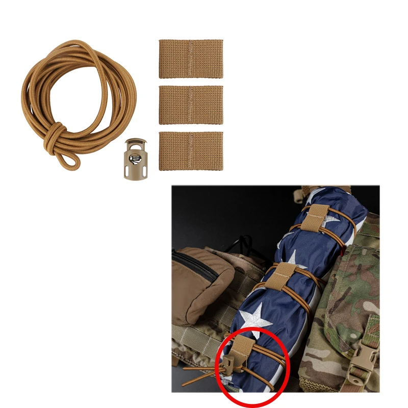 

Outdoor Tactical Fixed Belt Vest Strip Pack Storage Multifunctional Fixed Belt Accessories