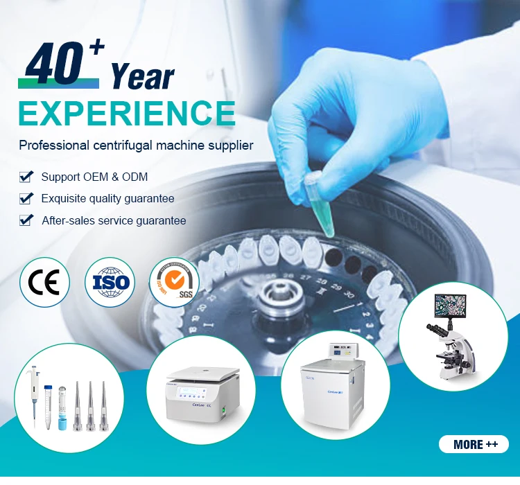 Centrifuga capillare con display LCD per microcomputer TG12M 12-24 pezzi Micro ematocrito per laboratori