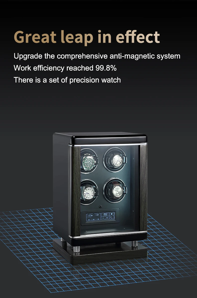 Luxury Automatic Watch Winder Cabinet