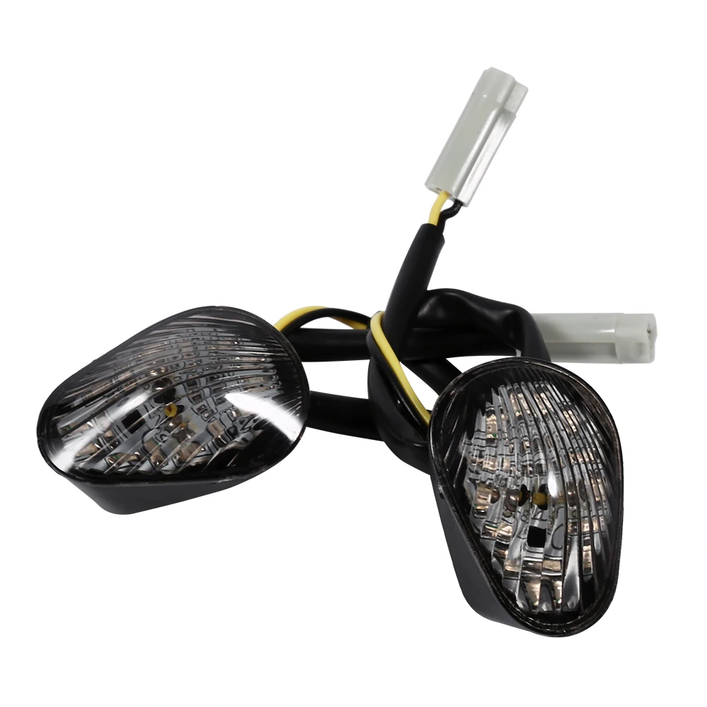 1 Paar Motorrad Bernstein LED Blinker Licht Anzeigelampe Unterputzmontage Für Yamaha YZF R1 R6 R6S