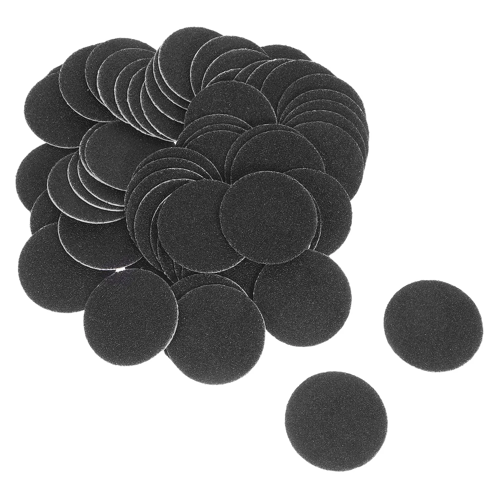 

60Pcs Sandpaper Disk for Foot File Replacement Disposable Adhesive Discs for Electric Callus Remover Nail Salon Home Usage