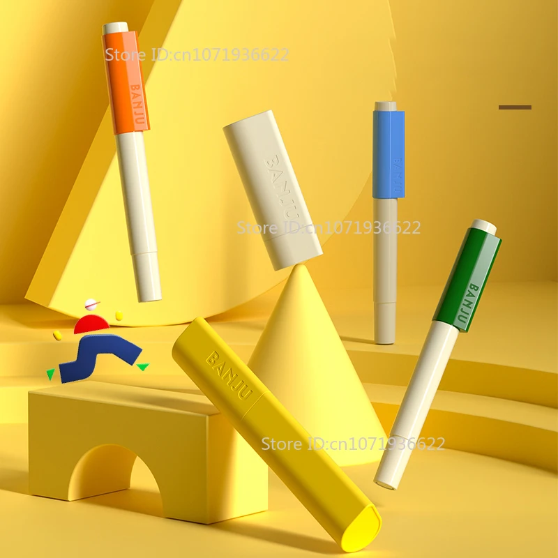 

Banju Mini Cute TIBO прочный кирпич анти-перекатные строительные блоки DIY перьевая ручка специальная ручка бизнес-студенты пишущая ручка