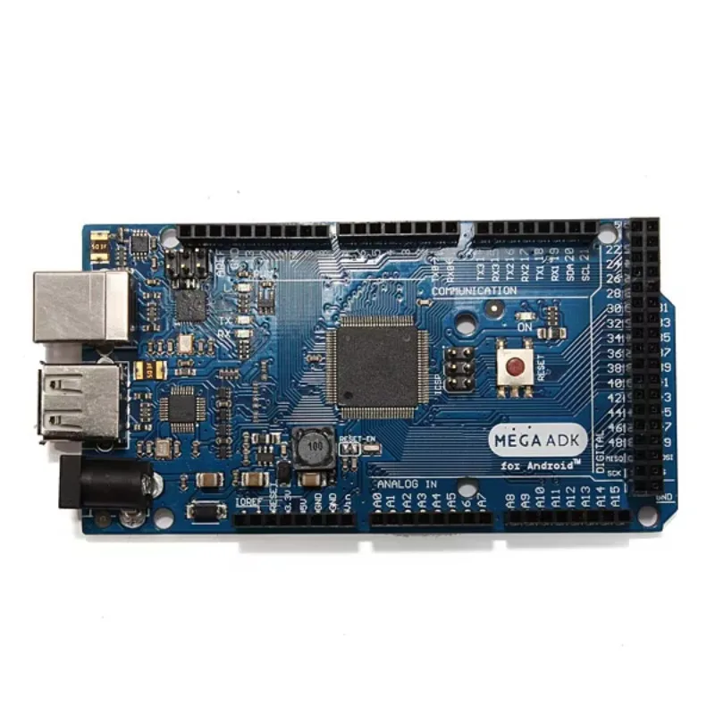 VivaCArduino Mega ADK 2560 Android Development Board - USB Host For Smartphone Control, 54 I/O Pins, 16 Analog Inputs, Compatibl