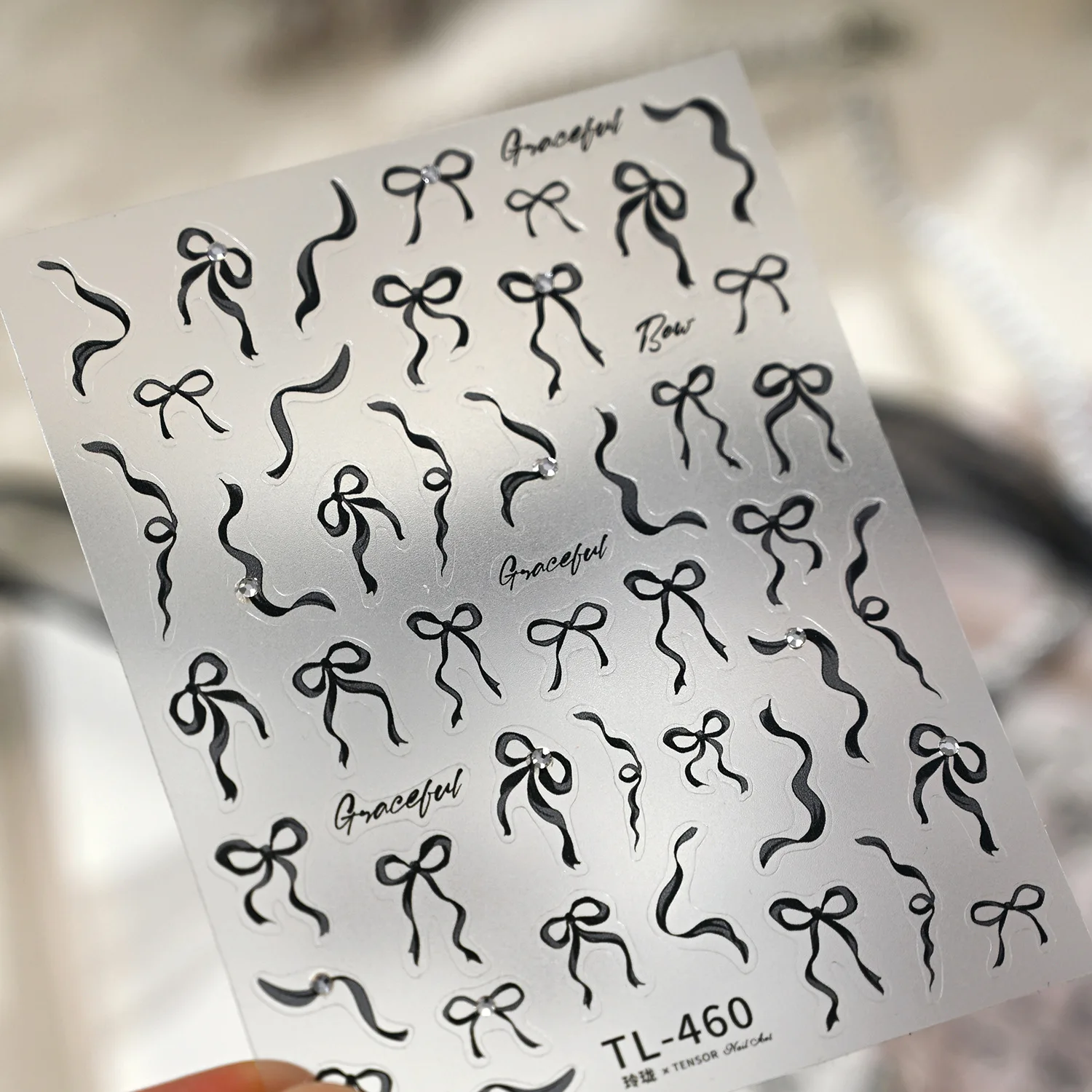 1 Stück 5D Weiche Niedliche Katzen-Kätzchen-Kuchen-Donut GLÜCK WUNSCHEN, GLÜCKLICHES LEBEN Nagelkunst-Aufkleber Geprägte Cartoon-Nagelsticker Maniküre DIY – Detail 15