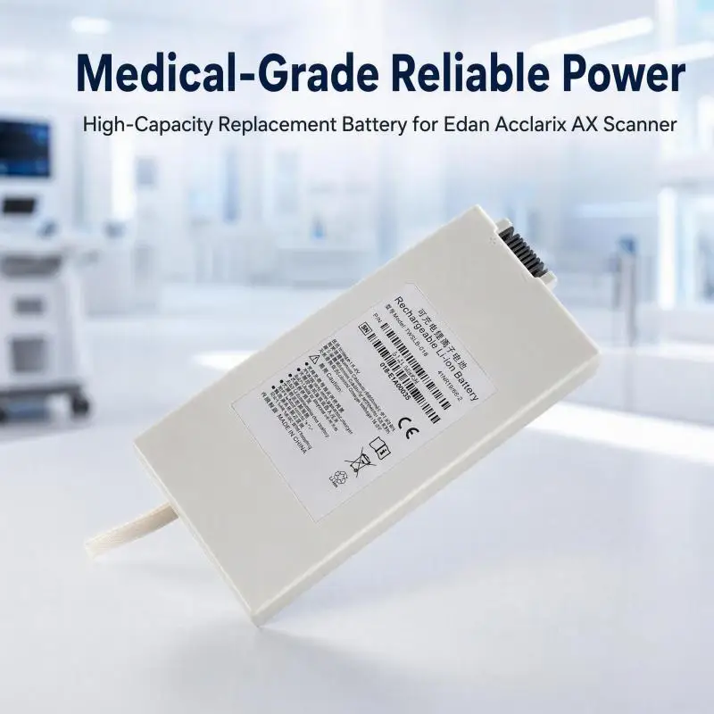 TWSLB-018 6800mAh Rechargeable Li-ion Replacement Battery for Edan Acclarix AX Portable Ultrasound Scanner Medical Equipment