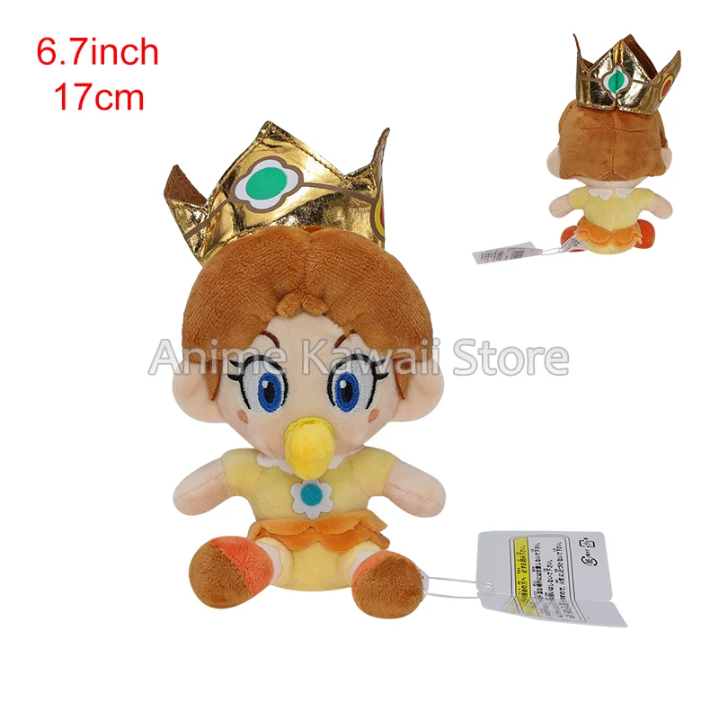 Cute Game Super Mario Baby Luigi Mario Rosalina Daisy Peach Princess peluche peluche bambola per bambini regali per bambini