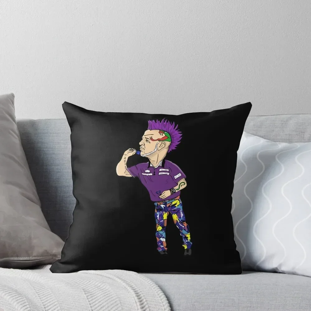 Peter wright cartoon drawing Throw Pillow Marble Cushion Cover Sofa Cushions Covers pillow