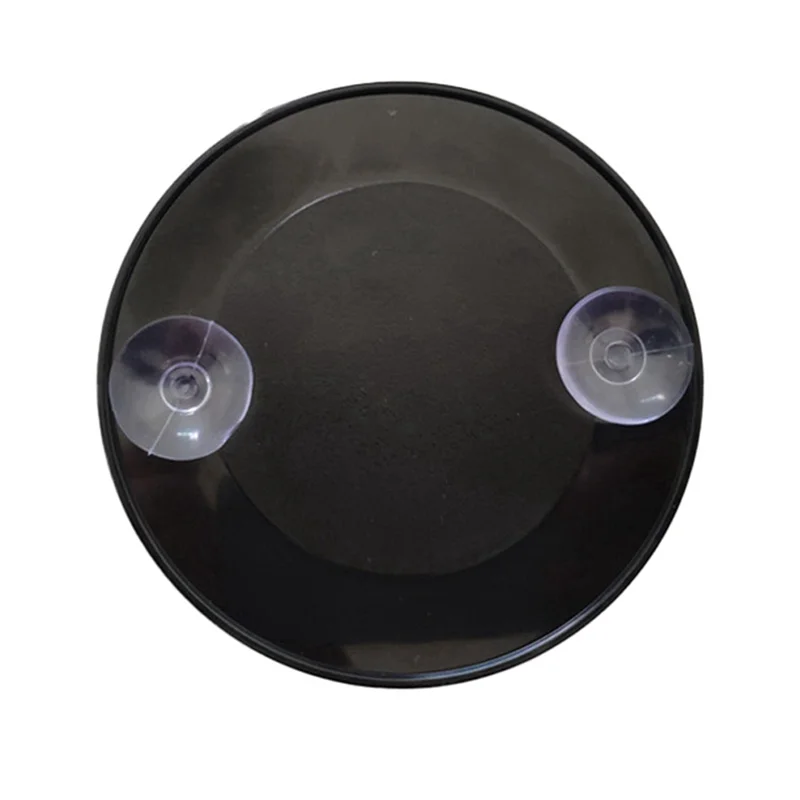 AA20-2X Anti-condens vergrotende make-upspiegel Zuignap make-upspiegel 20X draagbare vergrotende make-upspiegel met handvat, zwart