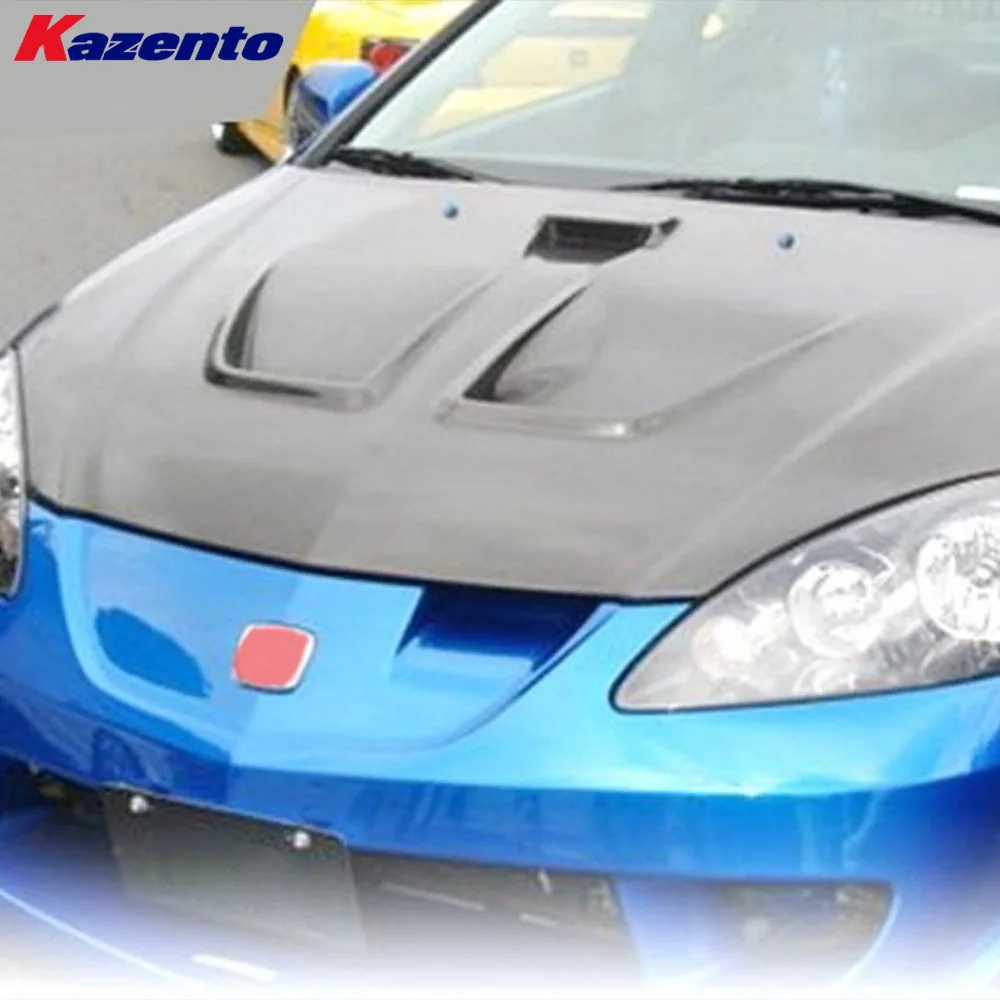 For Honda DC5 Acura RSX 2002-06 Carbon Fiber MUG Style Front Vented Cooling Hood( Ocean freight is favorable, welcome to inqury)