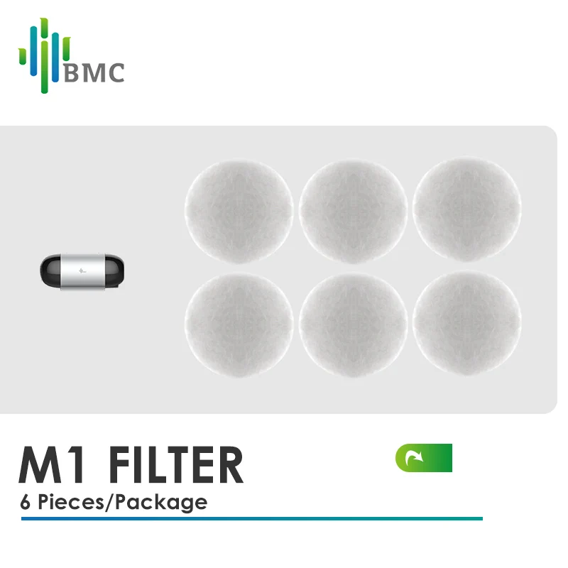 

BMC Filters Air Sponge For M1 Mini CPAP/AutoCPAP/BiPAP Machine Aseptic Independent Packaging 3 Pcs Safe