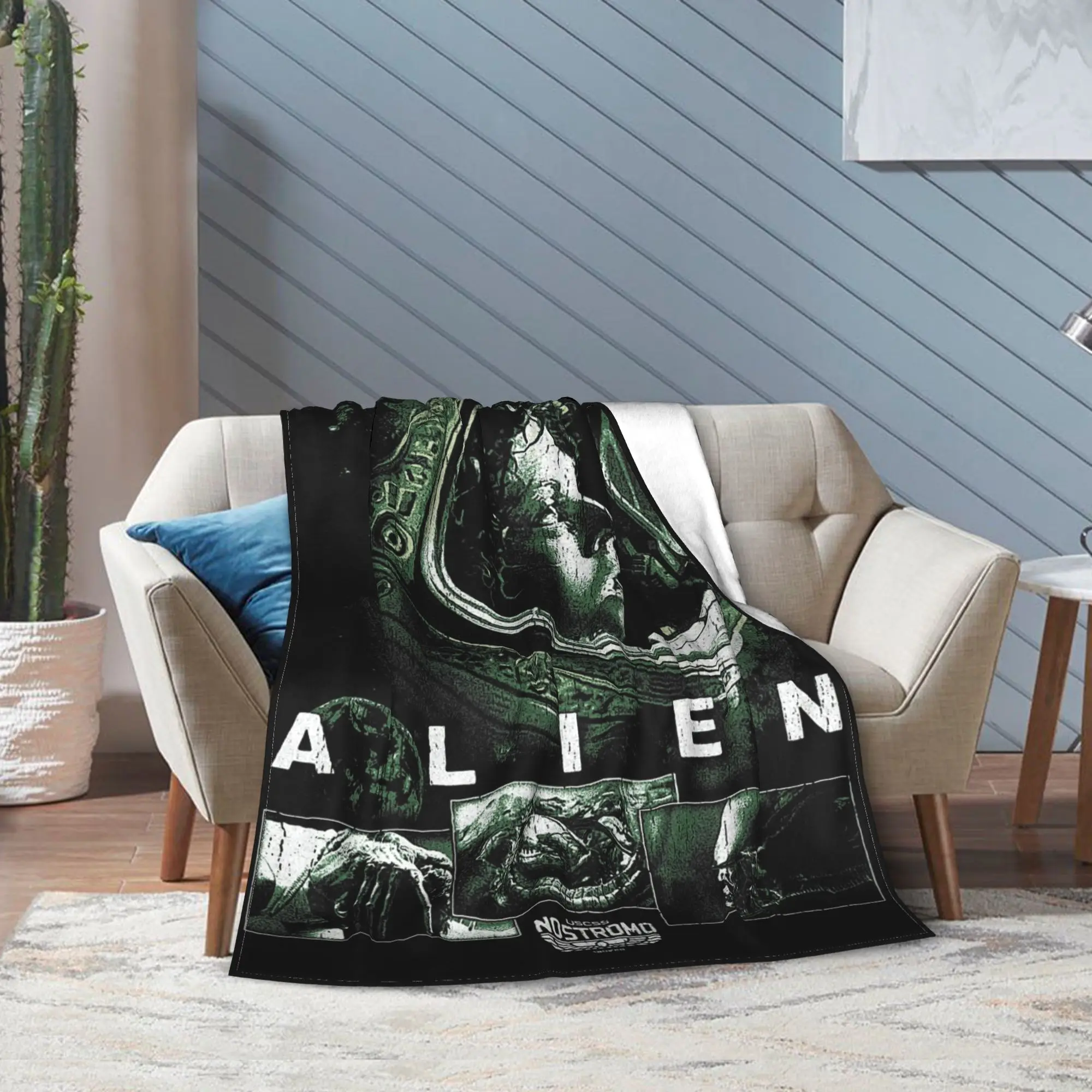 الغريبة فيلم نوسترومو بطانية الصوف الخريف/الشتاء متعددة الوظائف لينة رمي بطانية للفراش في الهواء الطلق أفخم رقيقة لحاف #5