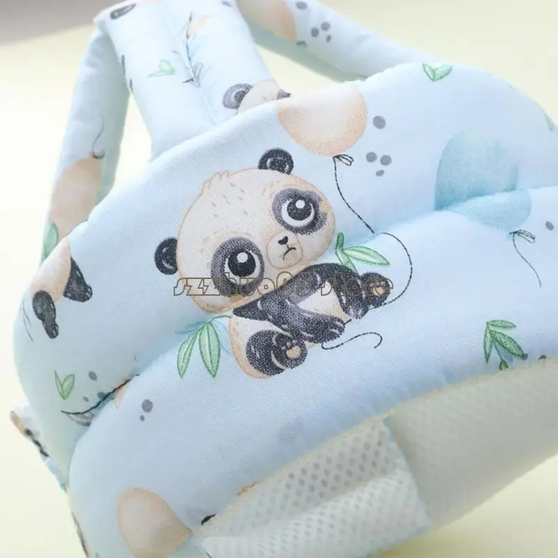 M3GE Lovely Baby Learning to Walk Safety Hat Toddler Head Protections Hat Cartoon