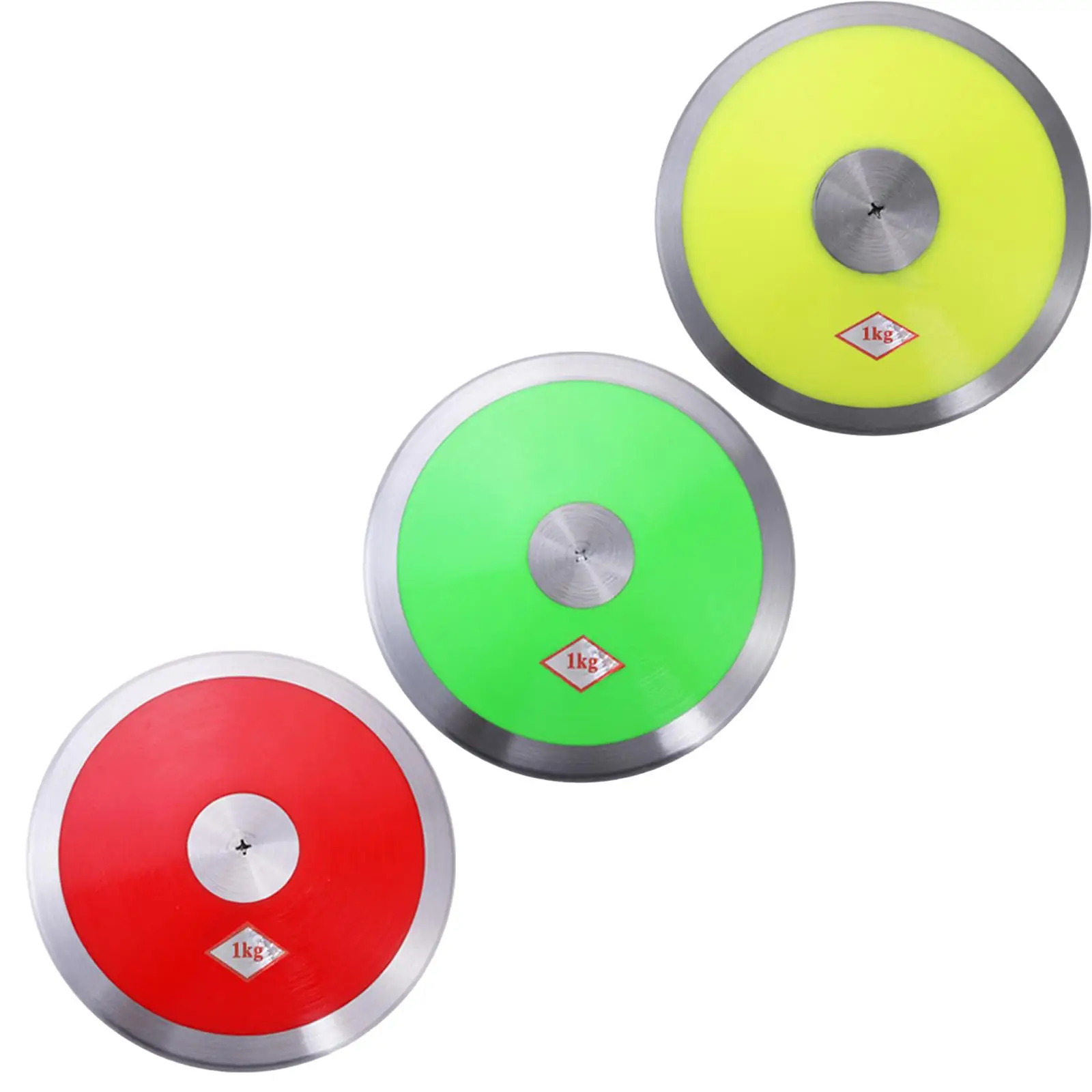 1 كجم نايلون مع حافة فولاذية ومركز للمبتدئين معدات التدريب الرياضي للتخييم الصيفي للكلية