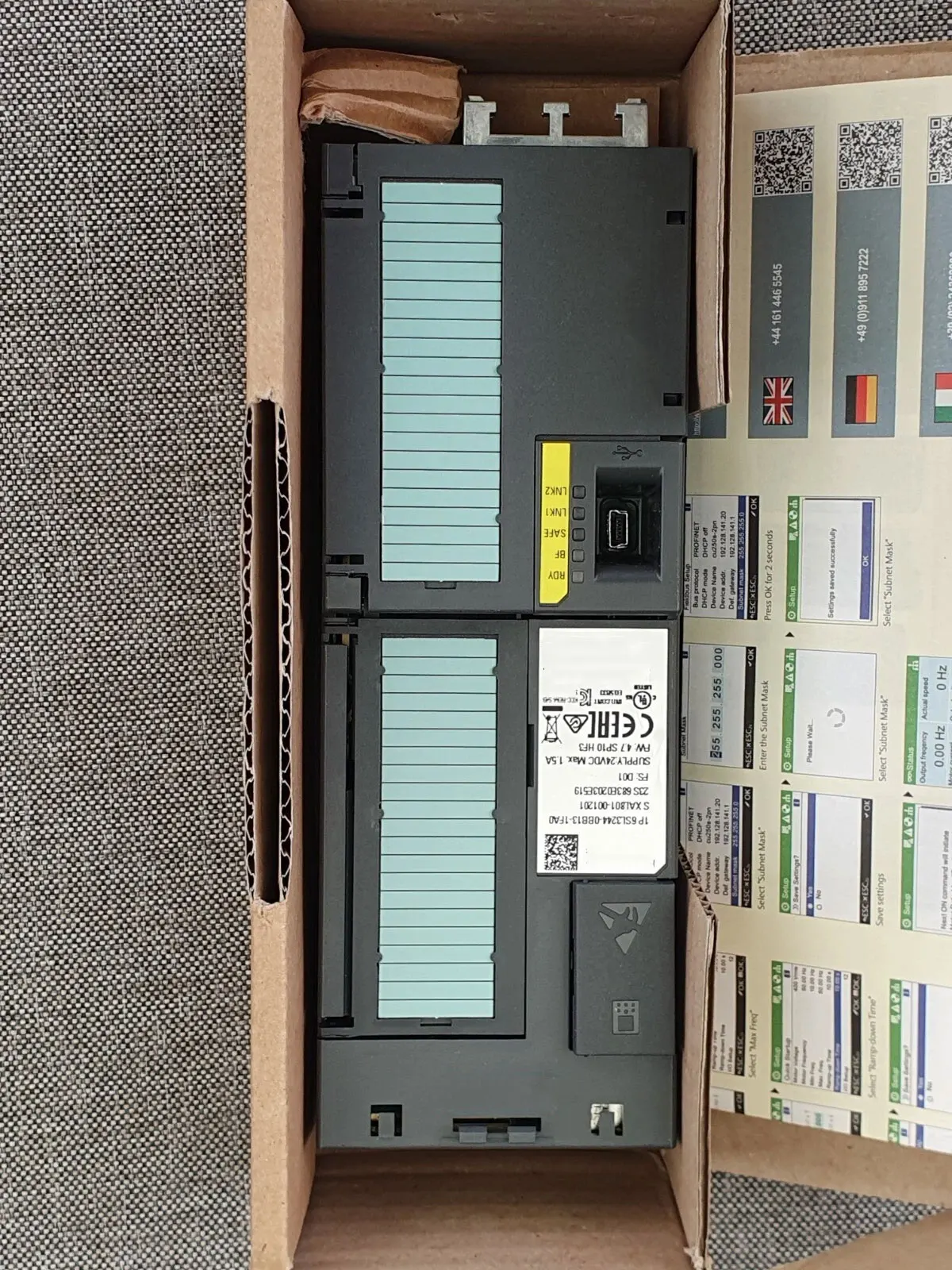 

Brand new 6SL3244-0BB13-1BA1 6SL3244-0BB13-1PA1 6SL3244-0BB13-1FA0 Warrently One-year