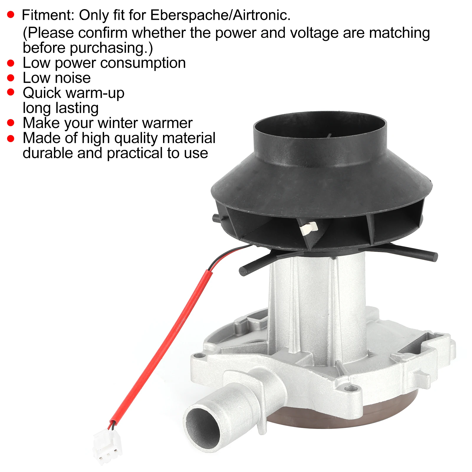 Blower Motor Air Heater Motor Blower Motor Assembly 5KW 12V Combustion Air Fan Heater for Eberspache/Airtronic Car Blower Motor