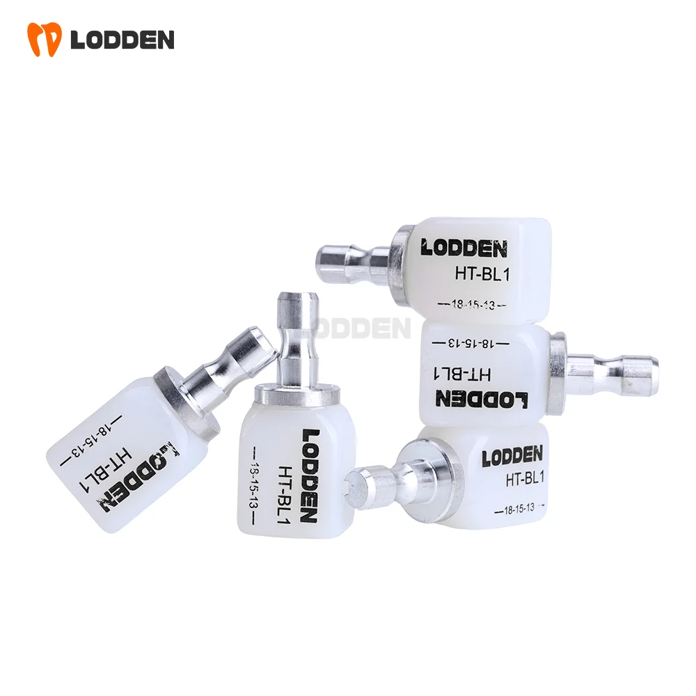 Lodden C14 HT Reines Kristall-Bernstein-Lithiumdisilikat-Glaskeramikblock CAD CAM Dentallabor-Material für Veneer-Restaurierungen – Detail 4