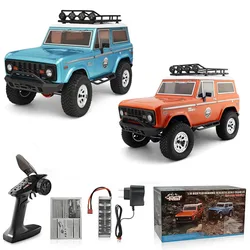 Ruitai Rgt 2.4g 1/10 4wd Rc Ford Bronco Napęd na cztery koła Prawdziwy samochód wspinaczkowy Prezent świąteczny dla dzieci Zdalnie sterowany samochód zabawkowy