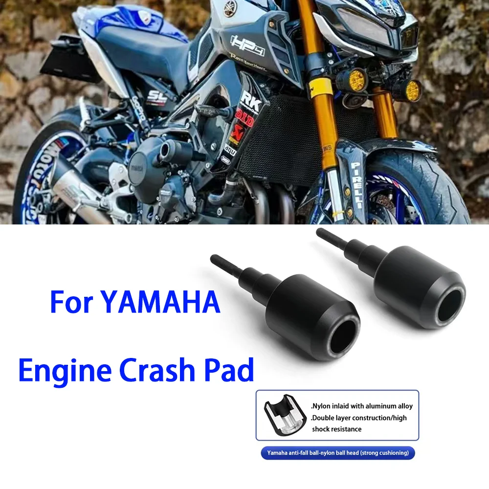 Frame Sliders Crash Protector For YAMAHA Tracer 700/GT MT-07 MT07 F07 2013-2024 Motorcycle Accessories Falling Protection Pad