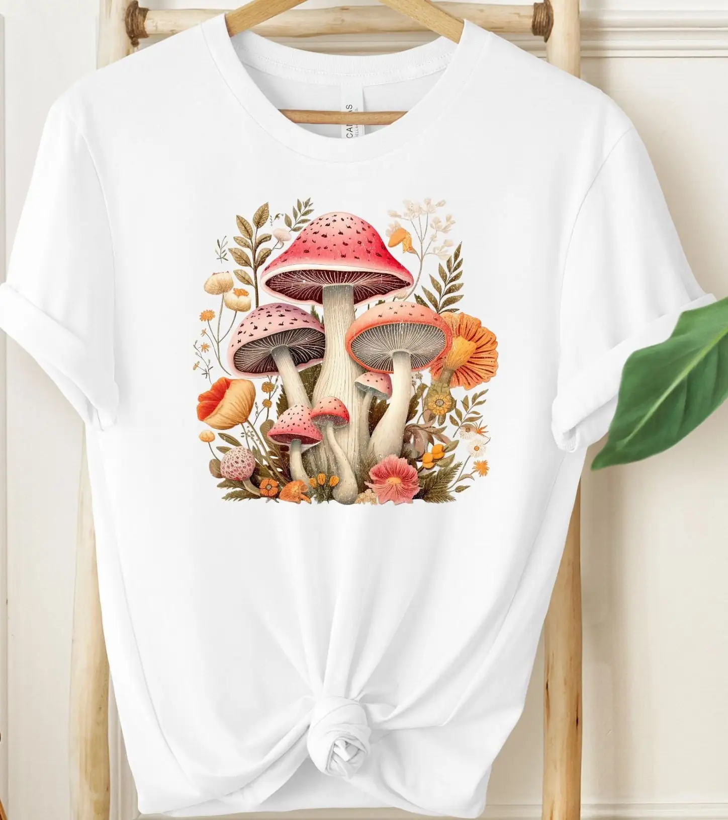 Goblincore T Shirt Mushroom Cottagecore Fairycore Naturecore Granola Girl Autumn Aesthetic Boho