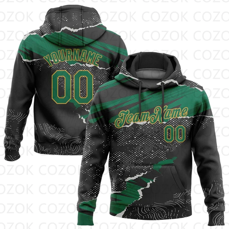 Customized Hoodies Red Decorative pattern Color Jersey 3D Printed  Unisex Pullovers Hoodie Casual Sweatshirts