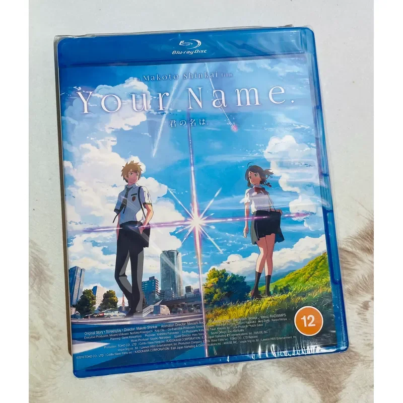 Genuine Blu-ray BD Your Name Brand New and Unopened Original Anime Movie Disc