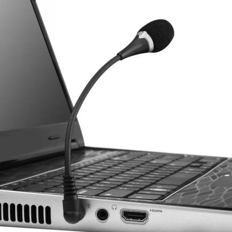 

Portable Mini Microphone PC Laptop Phone Flexible 3.5mm Plug Microphone Audio Mic Speaker Universal Portable Cable Hands Free