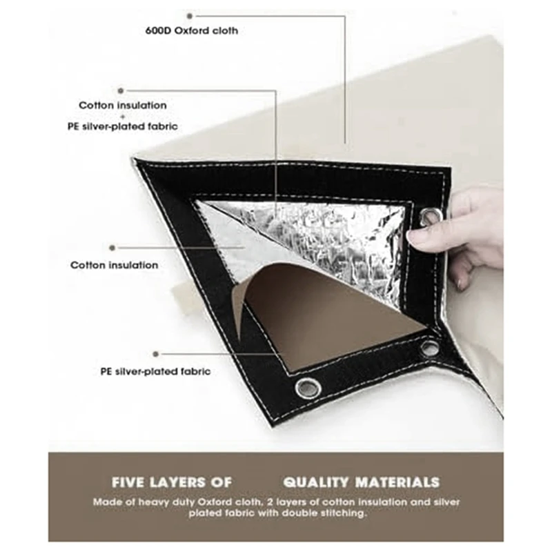 Изолированный чехол для предотвращения обратного потока, зимний чехол для предотвращения обратного потока, чехол для вакуумного выключателя под давлением, прочный, простой в установке