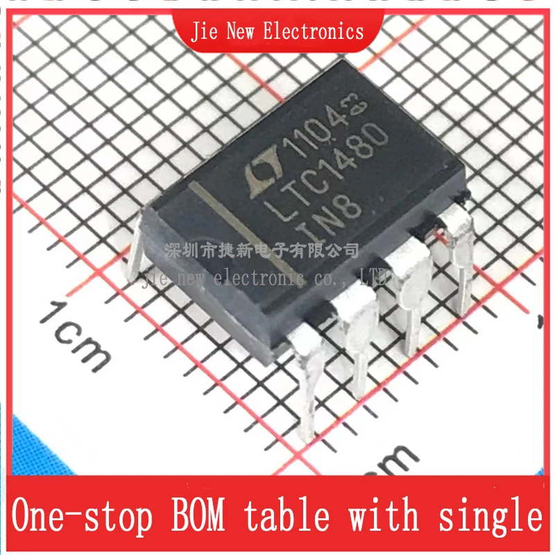 5PCS LTC1480IN8 LTC1480IN8#PBF DIP8 Integrated circuit new original spot supply