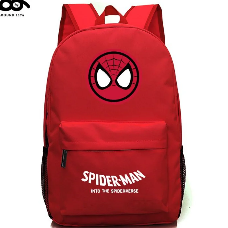 Marvel Spider-Man Cartoon Anime Backpack Trendy Student School Bag Men and Women Fashion Large Capacity Casual Backpack Gift