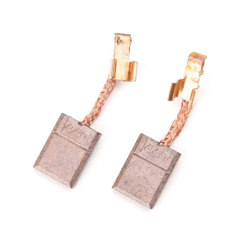 Угольные щетки двигателя 2 шт./компл. для электроинструмента, электродвигателя