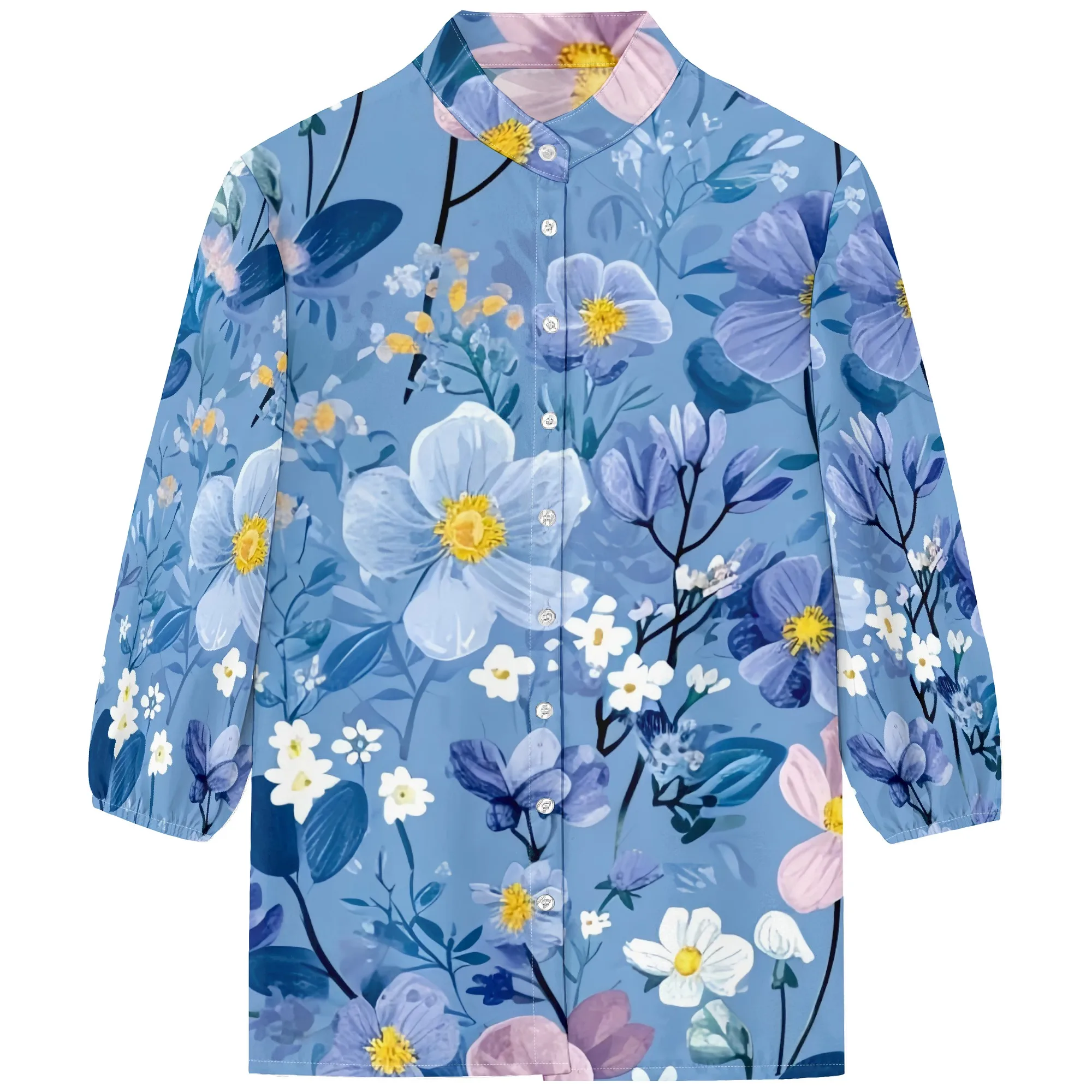 Рисунок 4 - Женские модные синие рубашки на