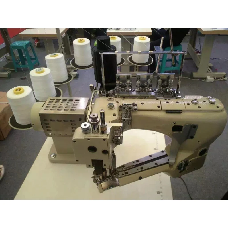 Four-Needle Six-Thread Patchwork Seamless Seam Small Mouth Splicing Overlock Machine Underwear Autumn Cl