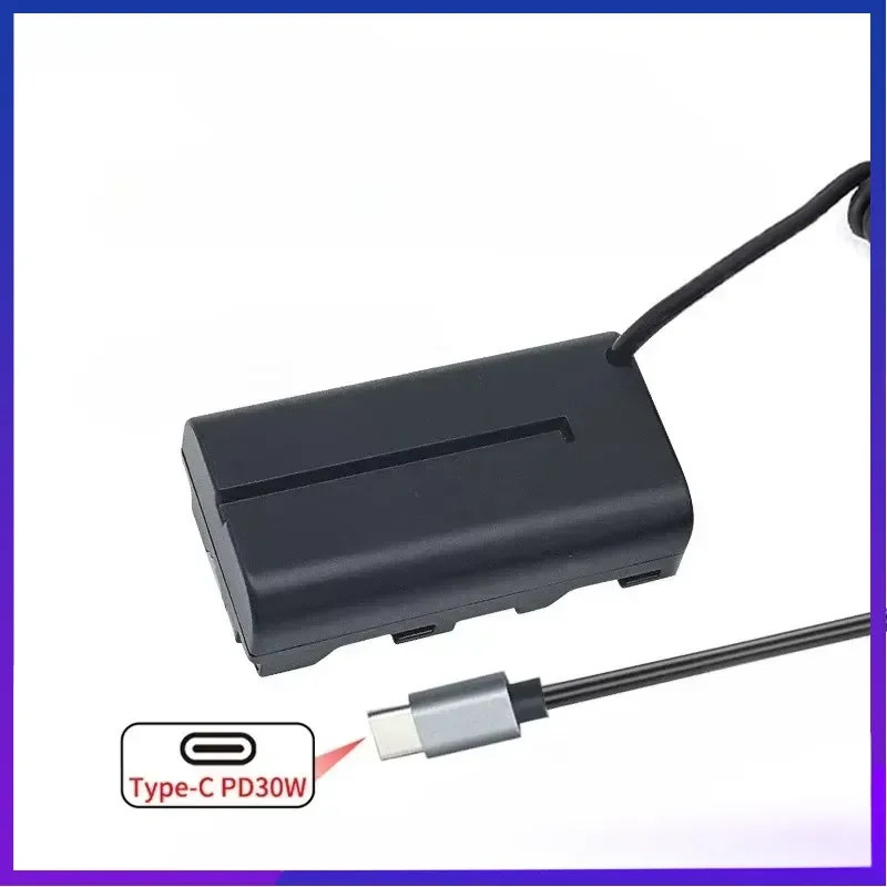 New NP-F550 NP-F330 NP F550 NP F330 Dummy Battery 2600mAh for Sony NP-F970 NP-F960 NP-750 CCD-RV100 TRU47E YONGNUO Camera Lights