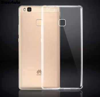 Pro Huawei P9 lite 2016 ultra tenký průhledný TPU kryt pro Huawei P9/P9 lite měkký krystalový zadní kryt ochranný silikonový kryt pro Huawei P9/P9 lite 8 nejlepší prodej Zadní kryt pro Huawei P9 Lite - №8