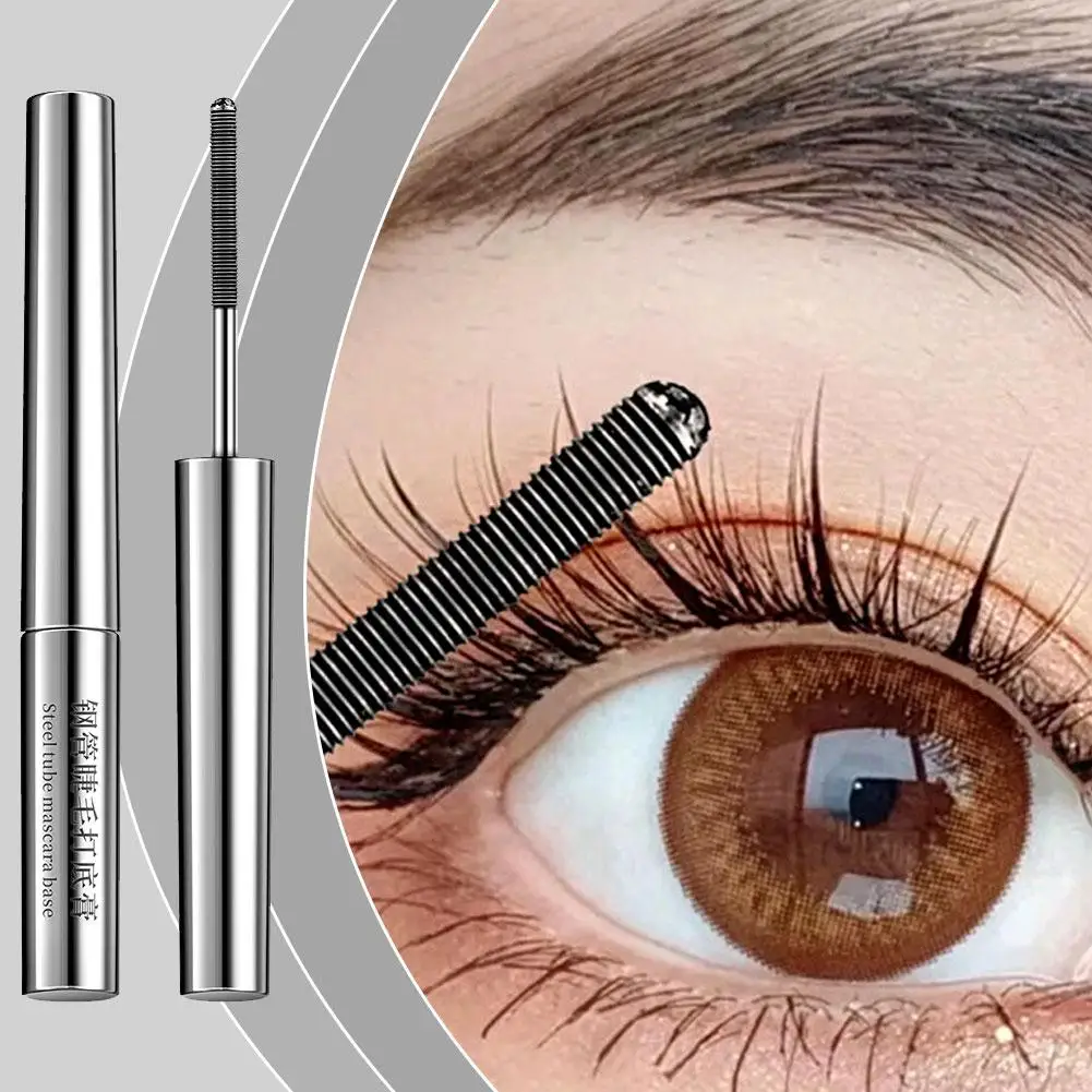 속눈썹 마스카라 방수 땀 방지 실크 섬유 블랙 롱 컬링 속눈썹 연장 효과적으로 속눈썹을 위한 프라이머