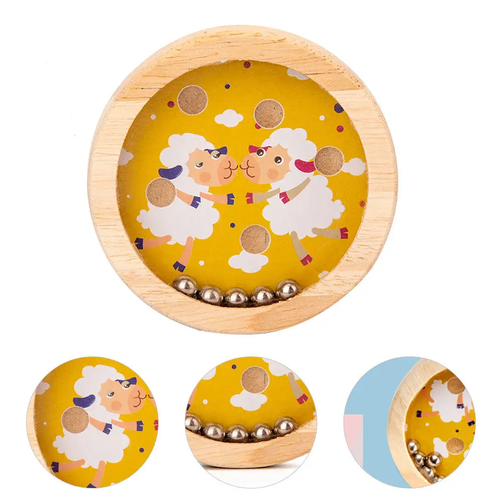 

Maze Wobble Board Wobbleboard Game Kids Toys Montessori Puzzles with Balance Games