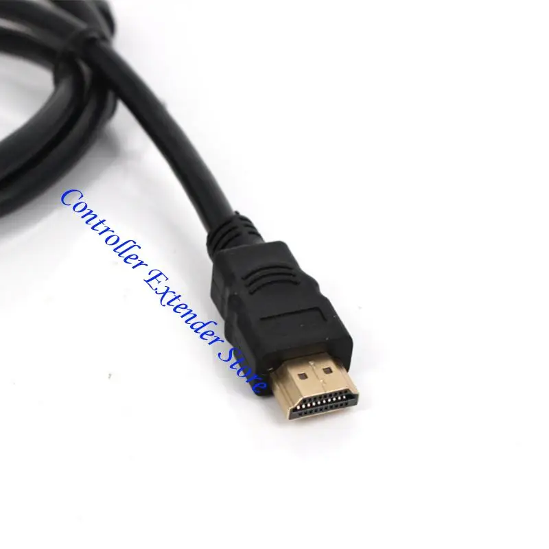 N84B 1080p HDTV متوافق مع موصلات محول الذهب 3RCA AV 150 سم/59 بوصة