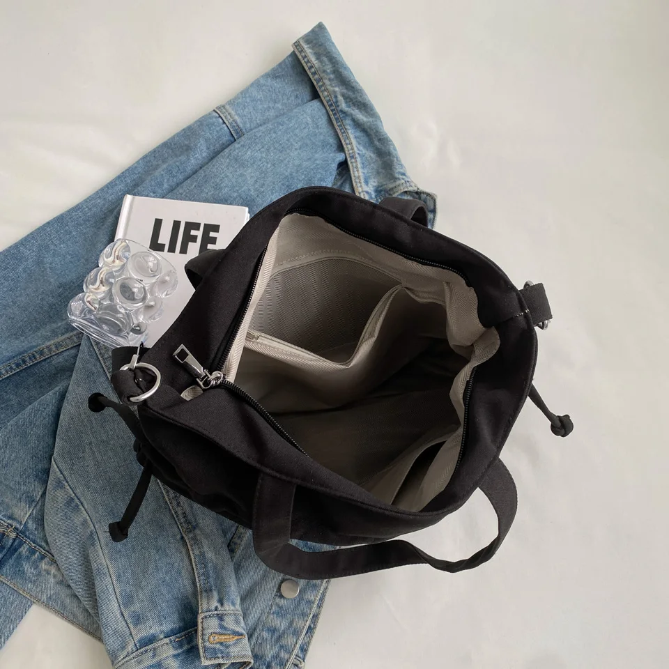 Women Canvas Crossbody Bags Tote Casual Shoulder Bag Handbags High Quality Tote Female Shoulder Bags