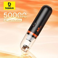 Baseus Car Vacuum Cleaner Mini Handheld Auto Vacuum Cleaner 6000Pa Powerful Suction Blow & Vacuum 2 In1 For Home & Car & Office