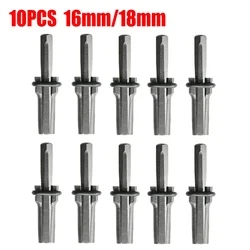 10PCS/Set 16mm/18mm Stone Splitting Tools Separation Tool Wedges Stone Set Feather Shims Concrete Rock Marble Hand DIY and Tools