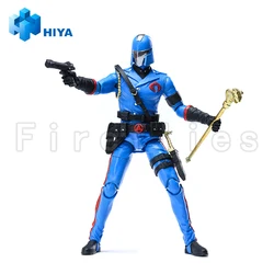 1/18 HIYA 3.75inch Action Figure Exquisite Mini Series G.I.JOE Cobra Commander Anime Model Toy