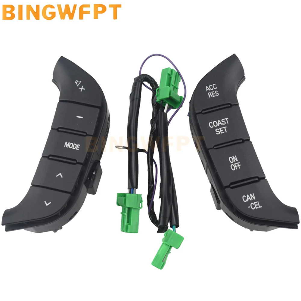 عالية الجودة اكسسوارات السيارات عجلة القيادة التبديل الصوت راديو التحكم 84250-PJL لميتسوبيشي باجيرو الصوت زر