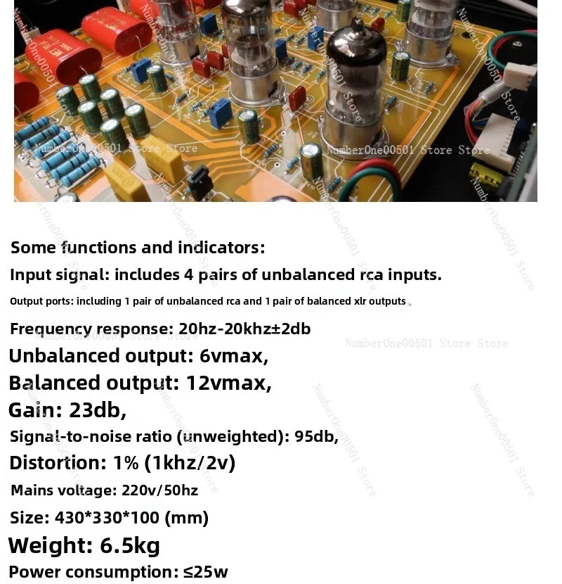 

Ламповый предусилитель с балансным и несимметричным выходом, двойным цифровым регулятором громкости, Hi-Fi, аудиофильский предусилитель