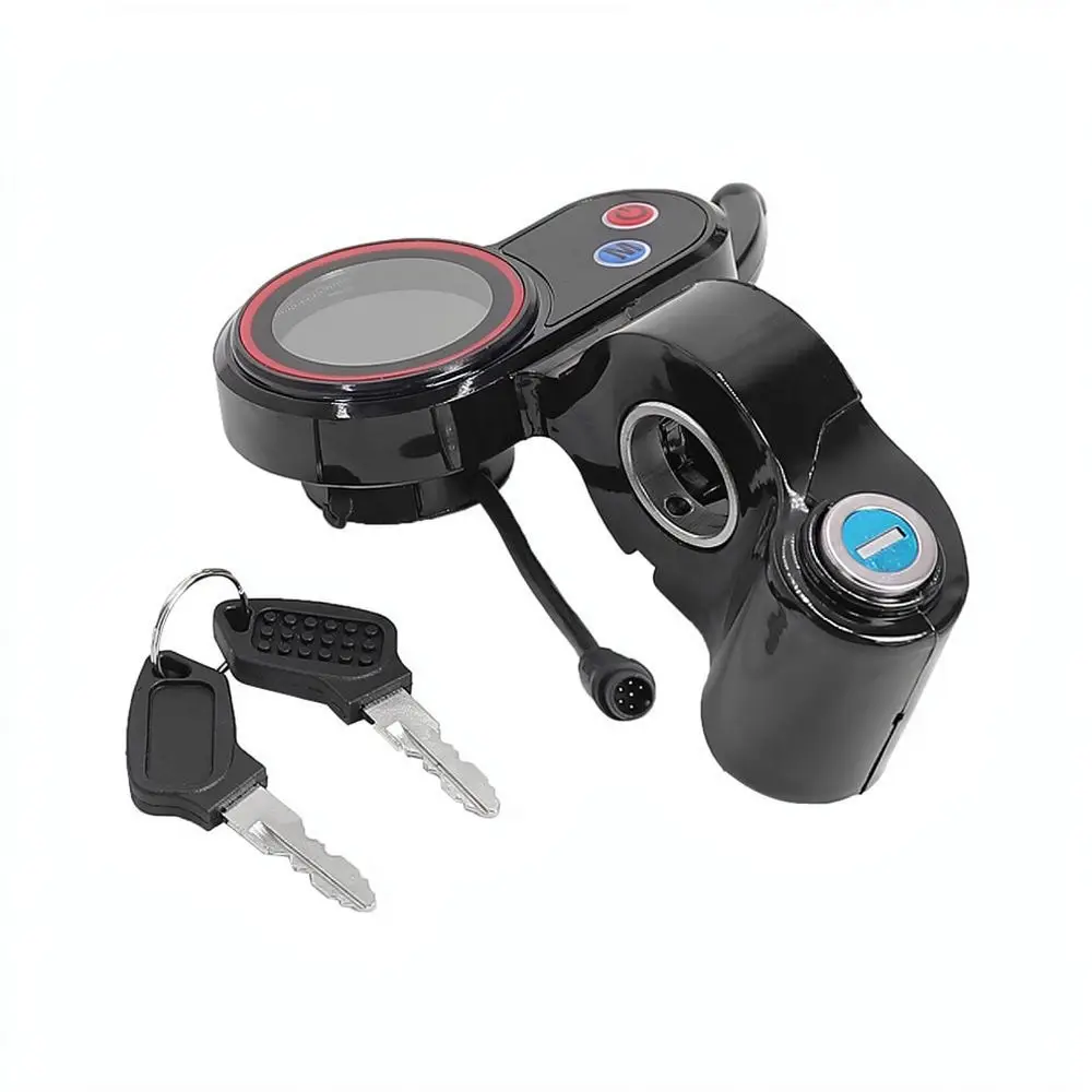 LCD Display Meter For Hitway H5 Electric Scooter Speedometer Dashboard Digital Screen Accessory With Keys And Lock
